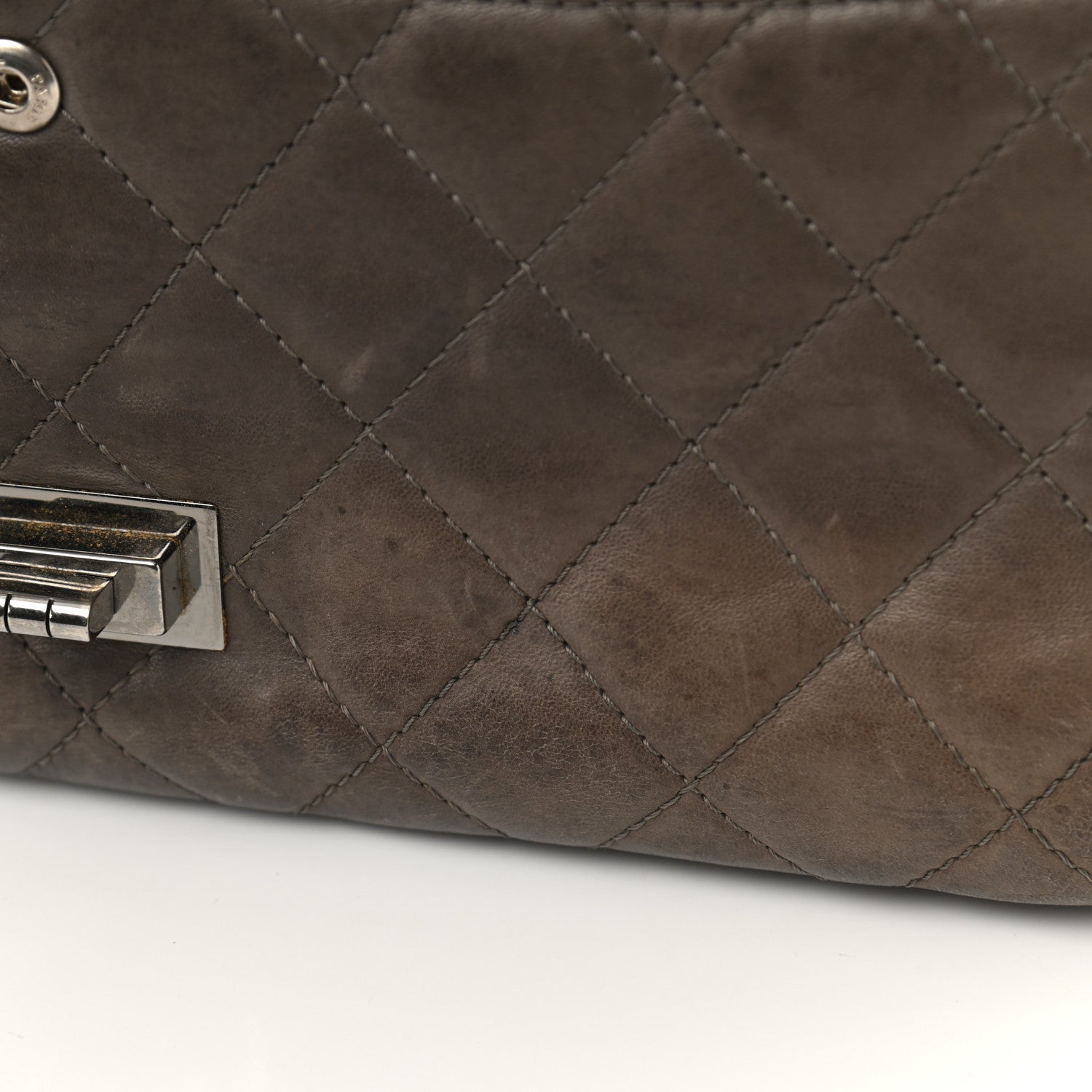 Chanel Lambskin Quilted 2.55 Reissue 227 Flap Brown 11 of 18
