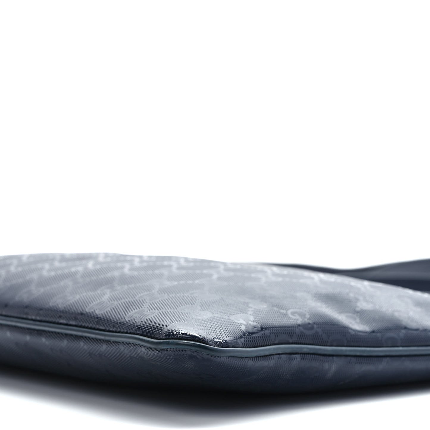 Imprime Monogram Medium Flat Messenger Bag Navy