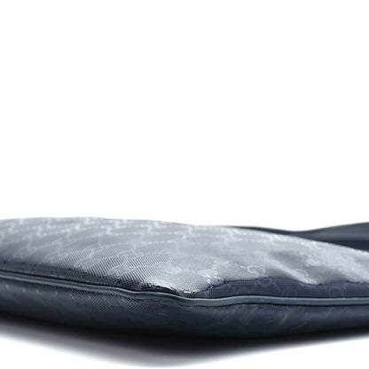 Gucci Imprime Monogram Medium Flat Messenger Bag Navy 8 of 8