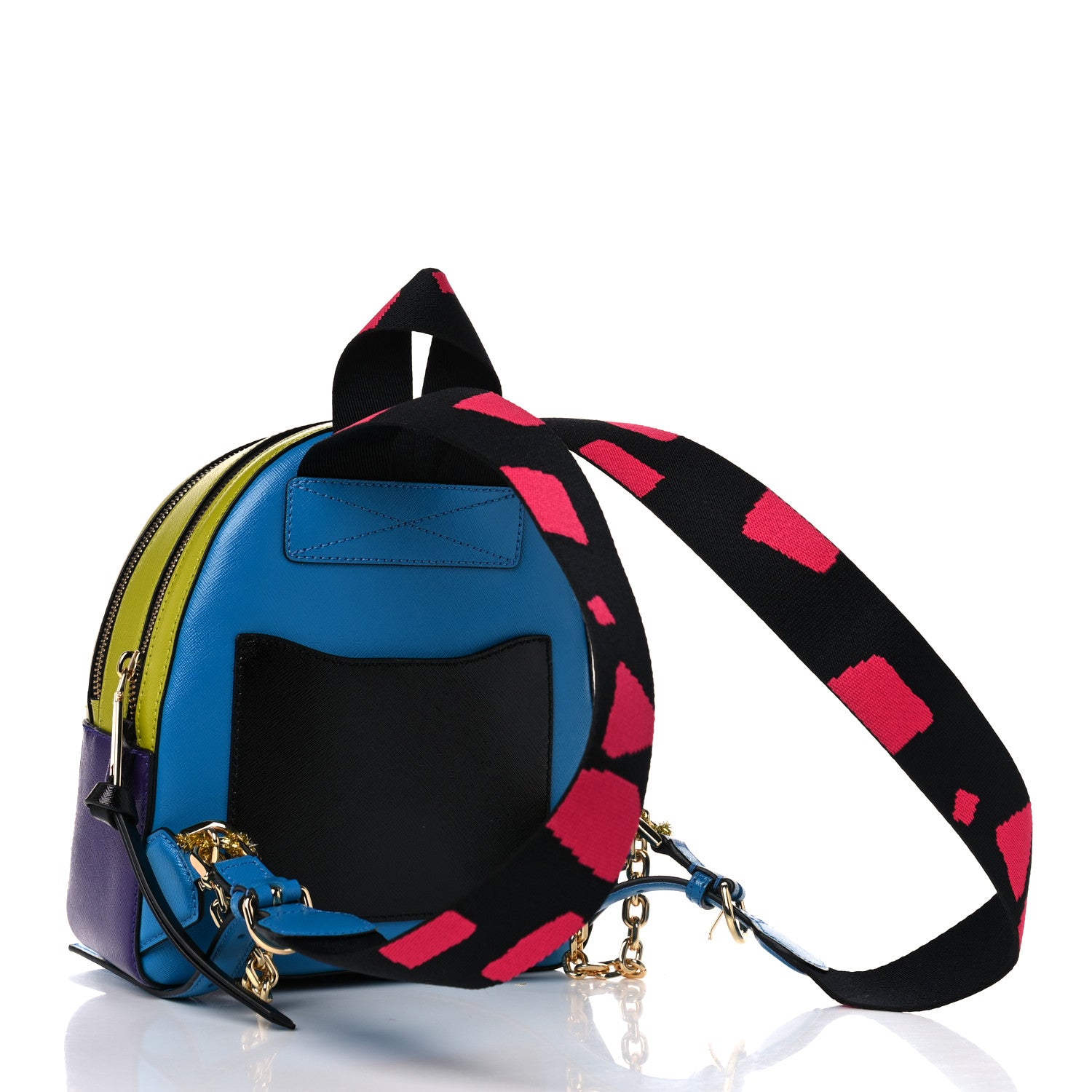 Marc Jacobs Saffiano Snapshot Backpack Multicolor 2 of 11