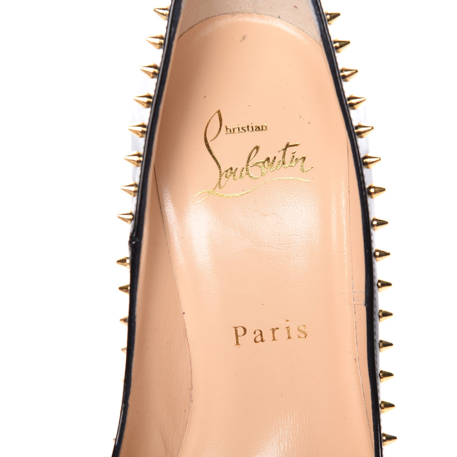 Christian Louboutin Patent Anjalina 120 Pumps 35 Black 12 of 13