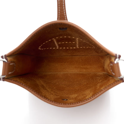 Hermes Taurillon Maurice Amazone Evelyne TPM Gold White 5 of 10