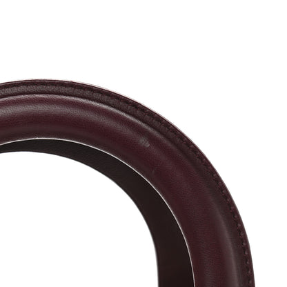 Christian Dior Lambskin Cannage Medium Lady Dior Aubergine 11 of 12