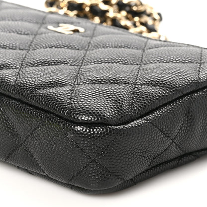 Chanel Caviar Quilted Small Clutch With Chain Black 13 of 13