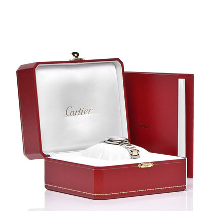 Cartier Stainless Steel 18K Pink Gold Diamond 33mm Ballon Bleu De Cartier Automatic Watch Champagne 9 of 9