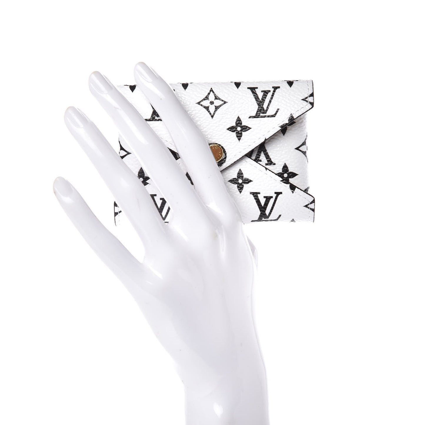 Monogram Giant Small Kirigami Pochette Insert White