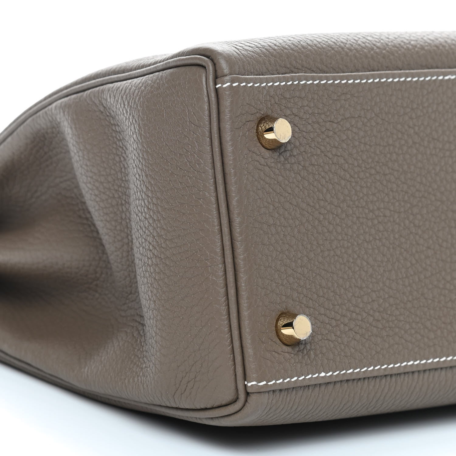 Hermes Togo Kelly Retourne 32 Etoupe 9 of 11