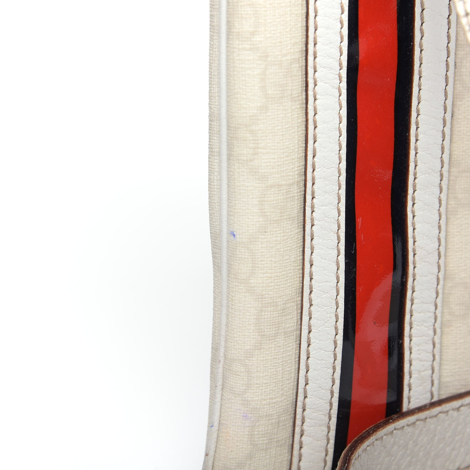 Gucci GG Plus Web Messenger Bag White 13 of 14