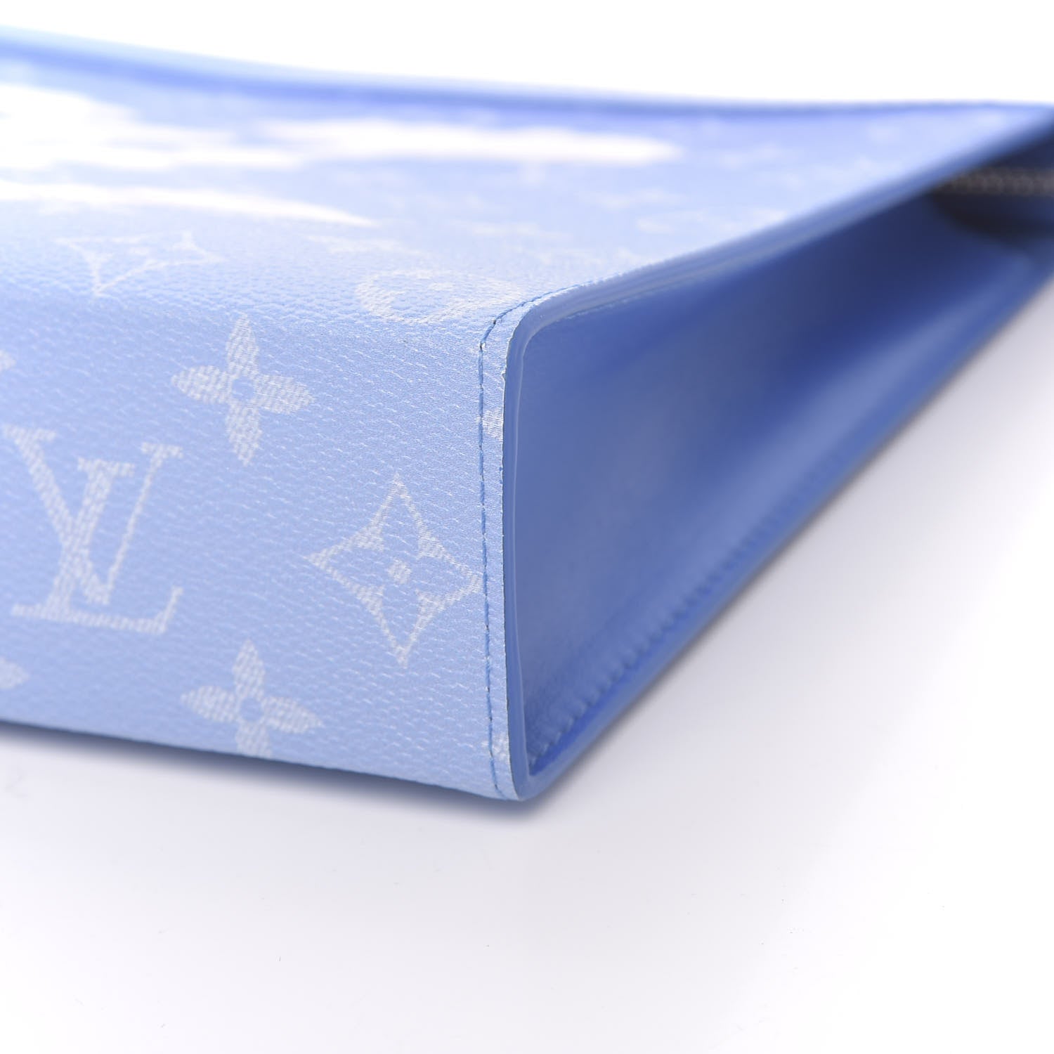 Louis Vuitton Monogram Clouds Pochette Voyage MM A4 Blue 8 of 8