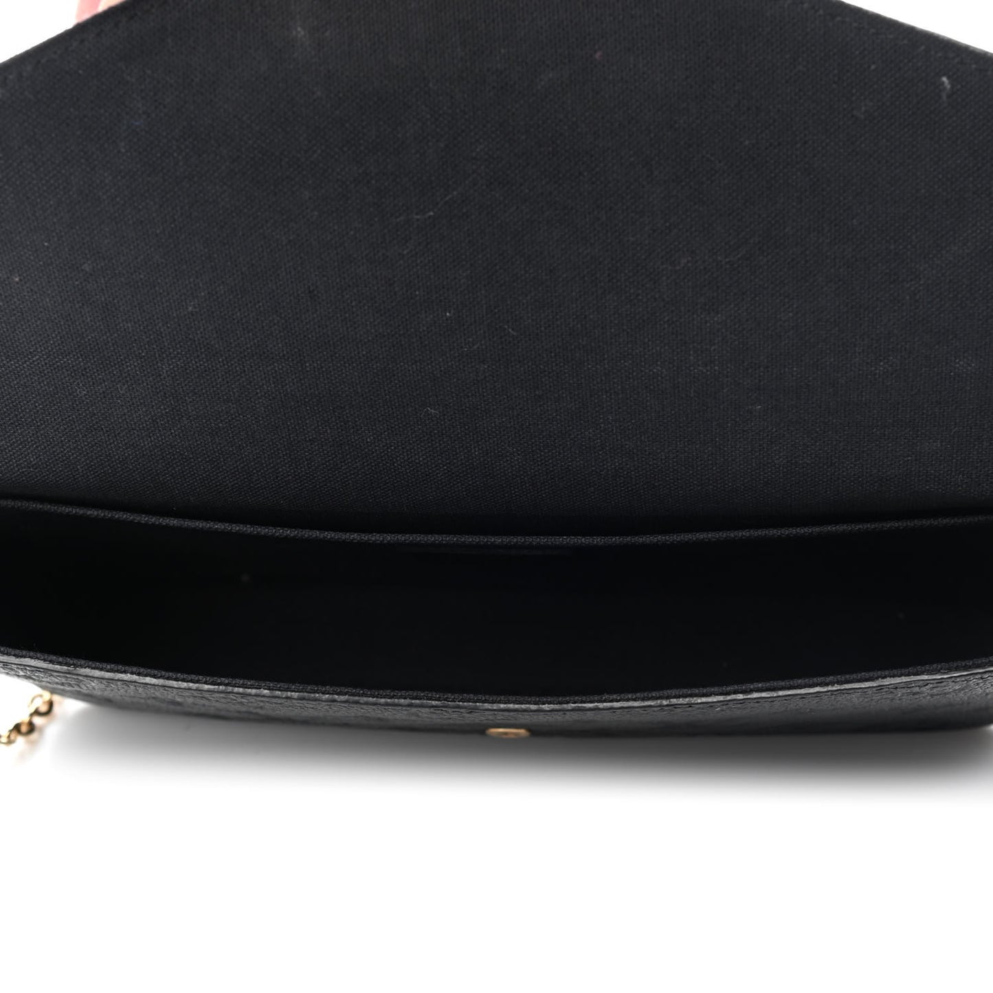 Empreinte Pochette Felicie Chain Wallet Black