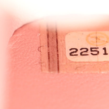Chanel Snakeskin Mini Square Flap Light Pink 7 of 12