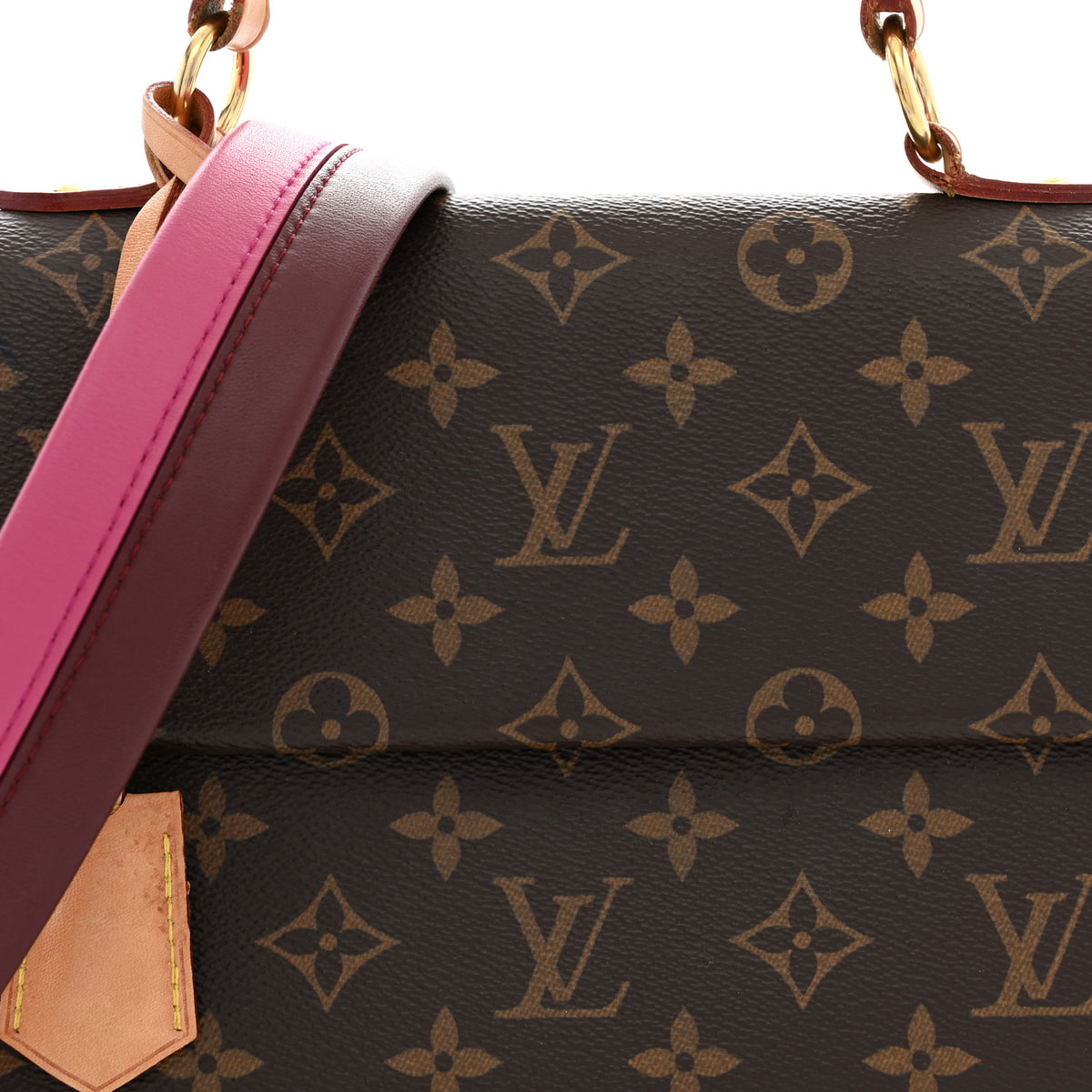 Monogram Cluny BB Bordeaux Fuchsia