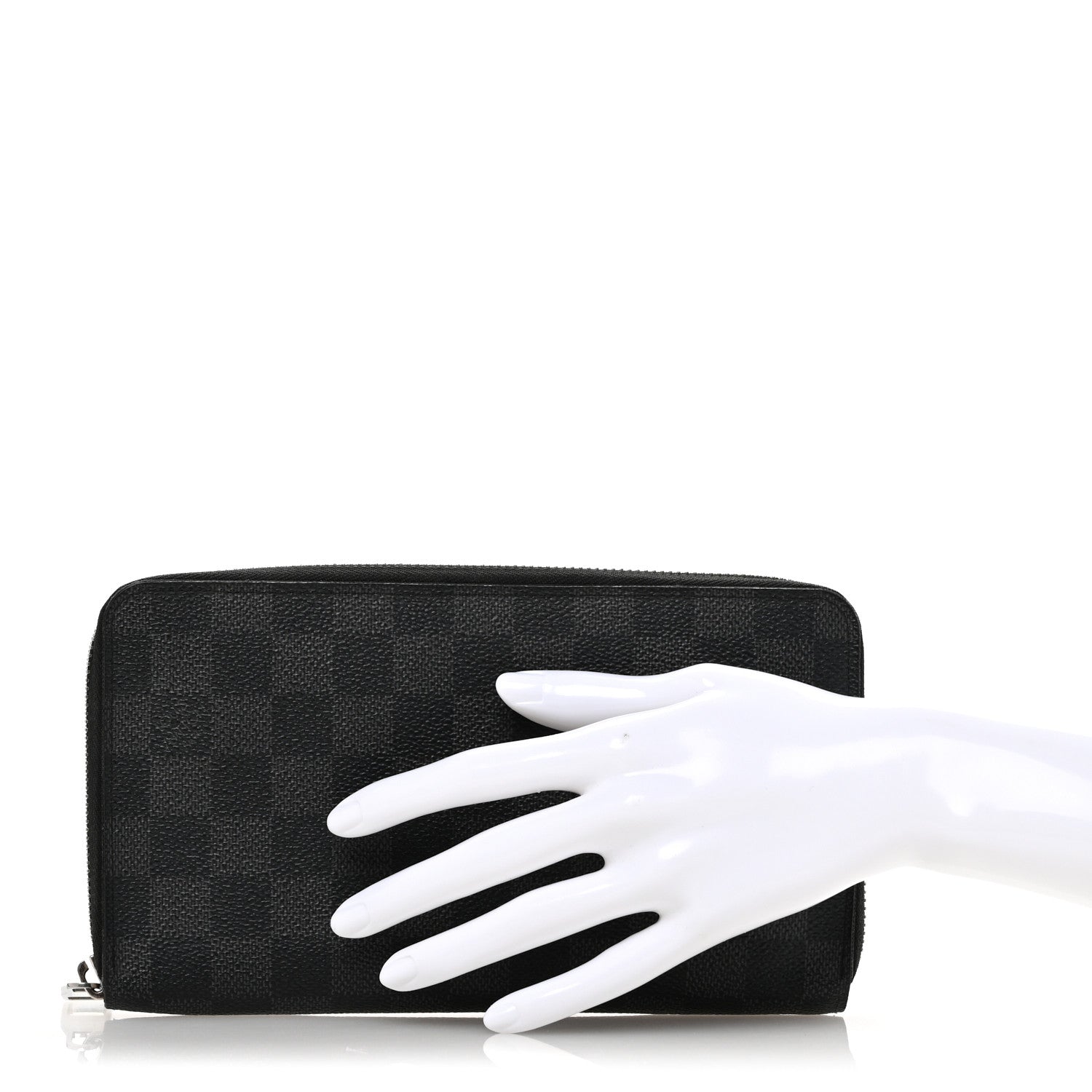 Louis Vuitton Damier Graphite Zippy Organizer Wallet 2 of 10