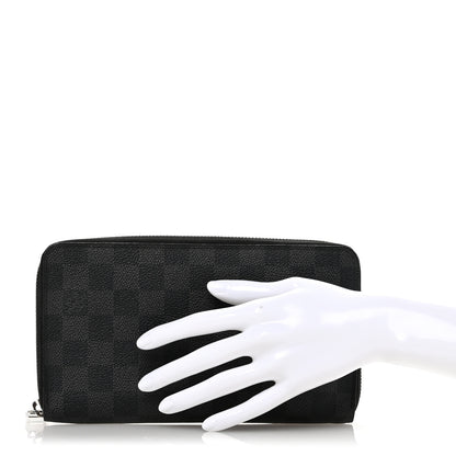 Louis Vuitton Damier Graphite Zippy Organizer Wallet 2 of 10