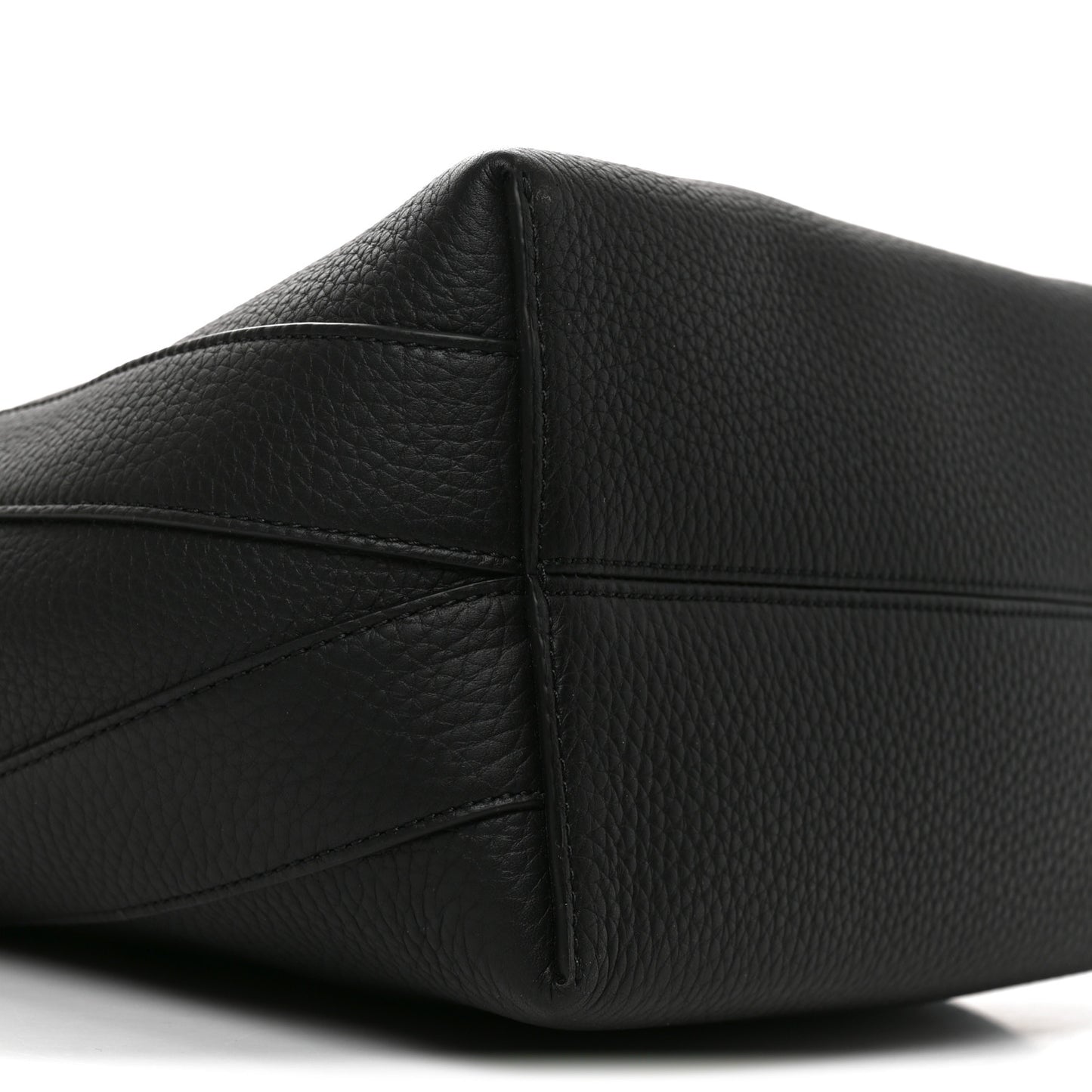 Heavy Grain Bayswater North South Tote Black