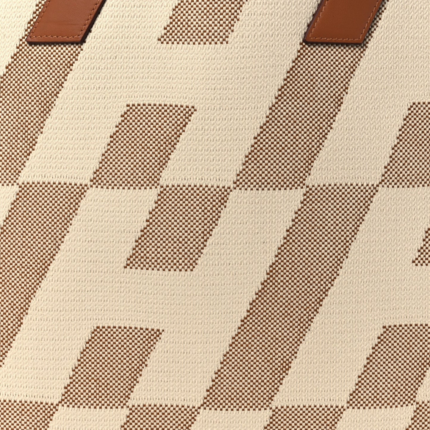 Swift H Canvas Cabas H En Biais 40 Ecru Naturel Gold