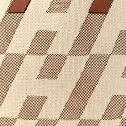 Hermes Swift H Canvas Cabas H En Biais 40 Ecru Naturel Gold 8 of 10