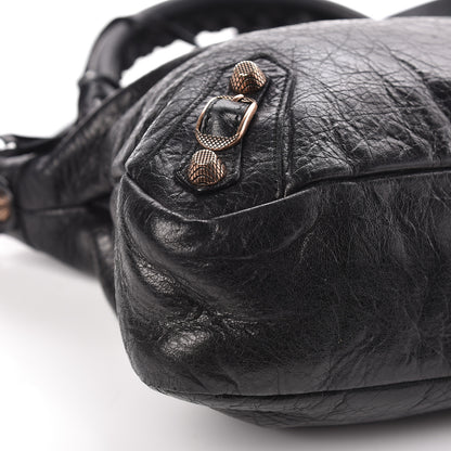 Balenciaga Agneau Giant 12 Rose Gold Hardware Town Black 9 of 11