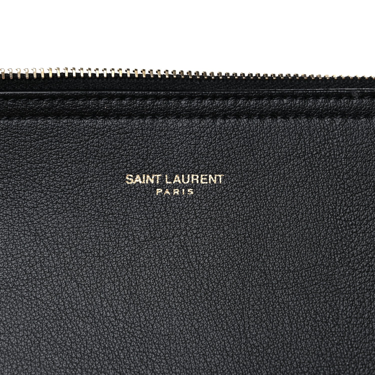 Saint Laurent Calfskin Large Shopping Tote Black 6 of 12