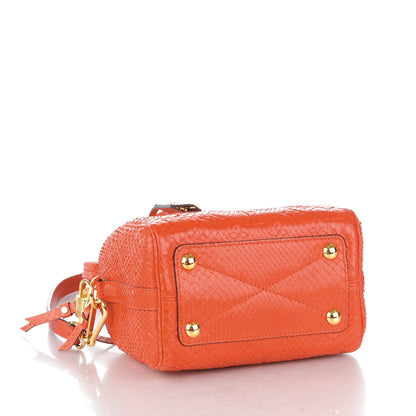 Louis Vuitton Python Embossed Monogram Speedy Bandouliere 20 Orient 4 of 7