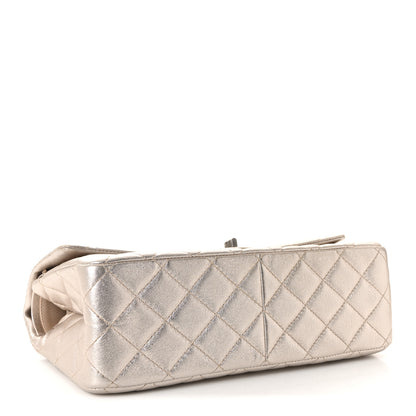 Chanel Metallic Calfskin Quilted 2.55 Reissue 226 Flap Light Pink 4 of 11