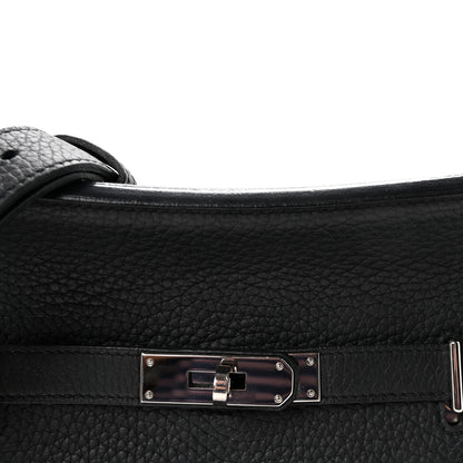 Hermes Taurillon Clemence Jypsiere 28 Black 7 of 9