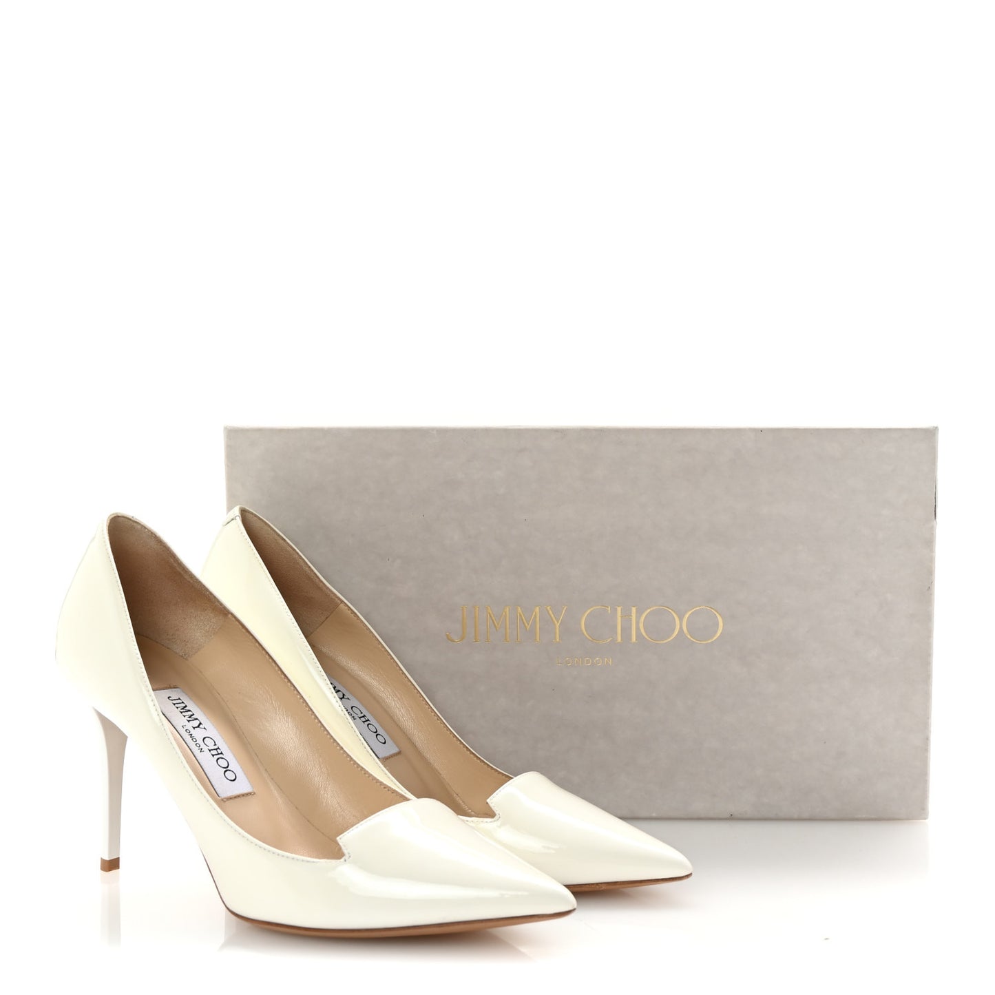 Patent Alia Pumps 37.5 White