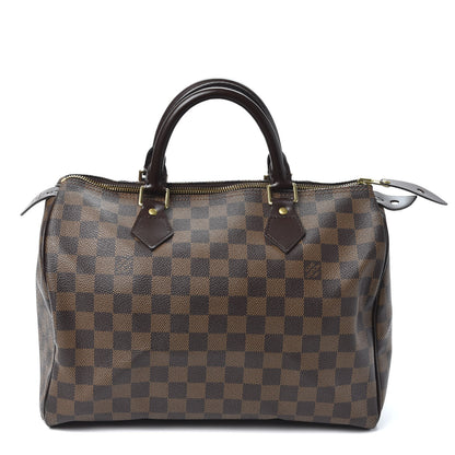 Louis Vuitton Damier Ebene Speedy 30 1 of 8