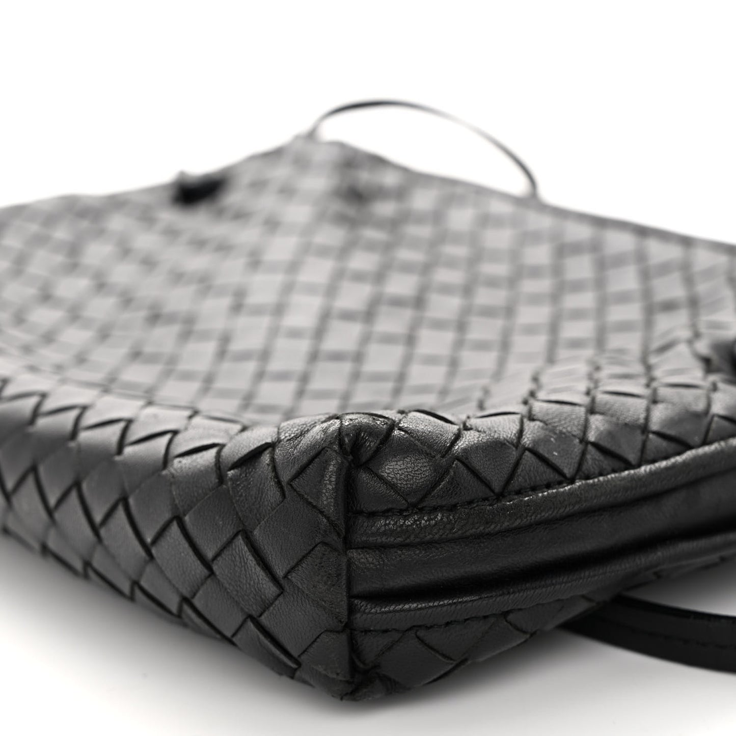 Nappa Intrecciato Nodini Bag Black