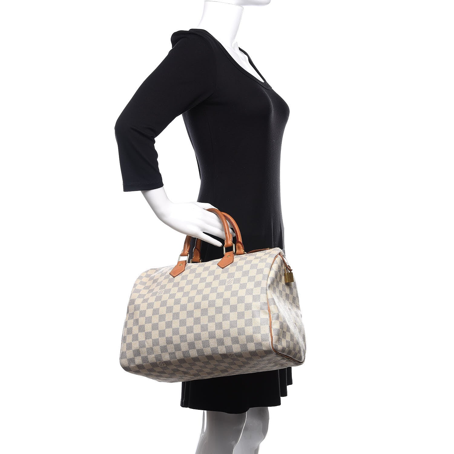 Louis Vuitton Damier Azur Speedy 35 2 of 17
