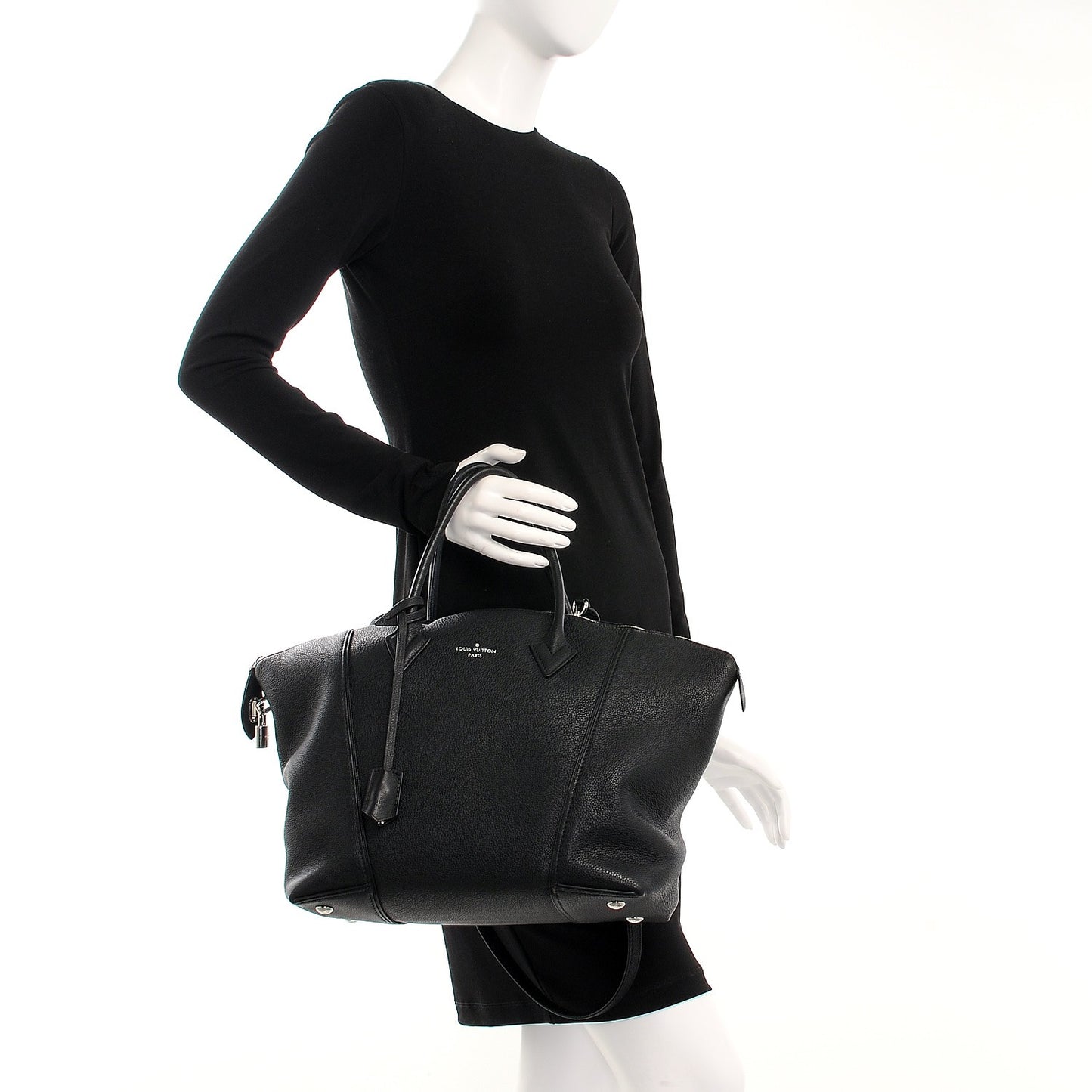 Veau Cachemire Soft Lockit MM Black