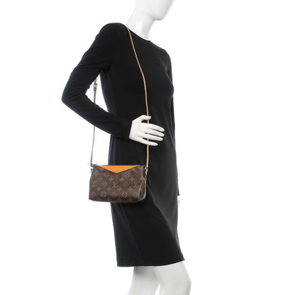 Louis Vuitton Monogram Pallas Crossbody Safran 2 of 7