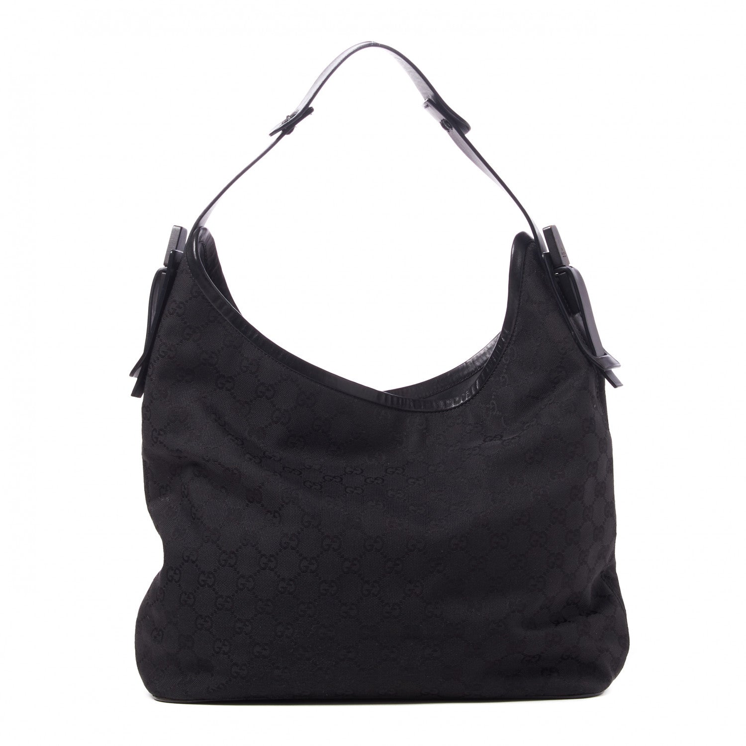 Gucci Monogram Small Hobo Black 1 of 8
