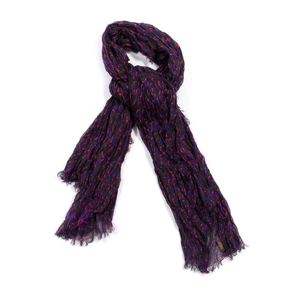 Louis Vuitton Cashmere Silk Leopard Etole Stole 1 of 3