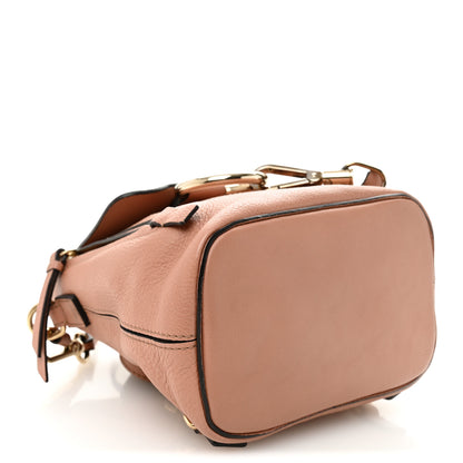Chloe Suede Calfskin Small Faye Backpack Nougat 4 of 13