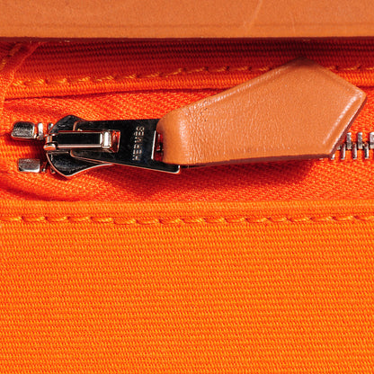 Hermes Toile Herbag Zip 31 PM Orange 4 of 19