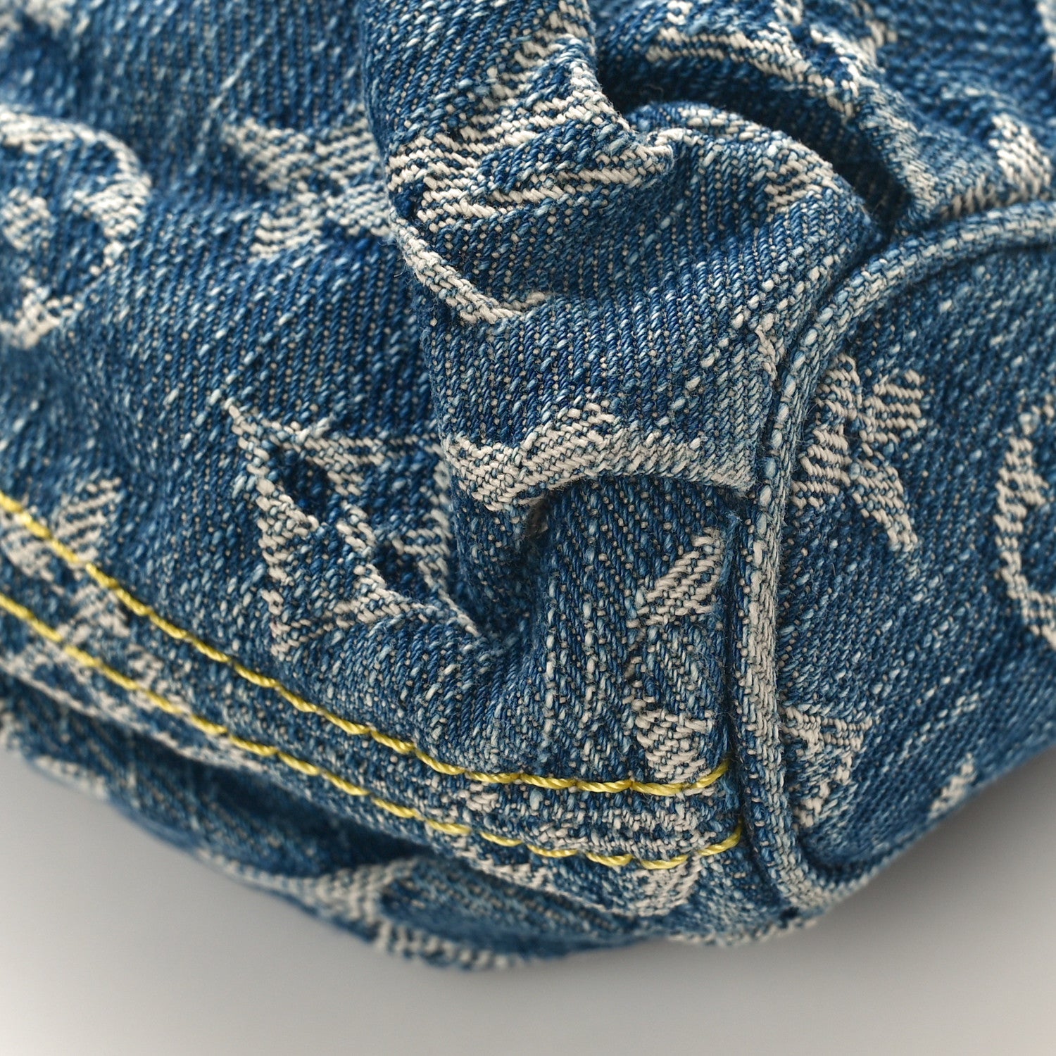 Louis Vuitton Monogram Denim Mini Pleaty Blue 8 of 8
