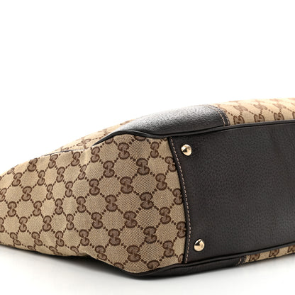 Gucci Monogram Large Princy Tote Dark Brown 9 of 11