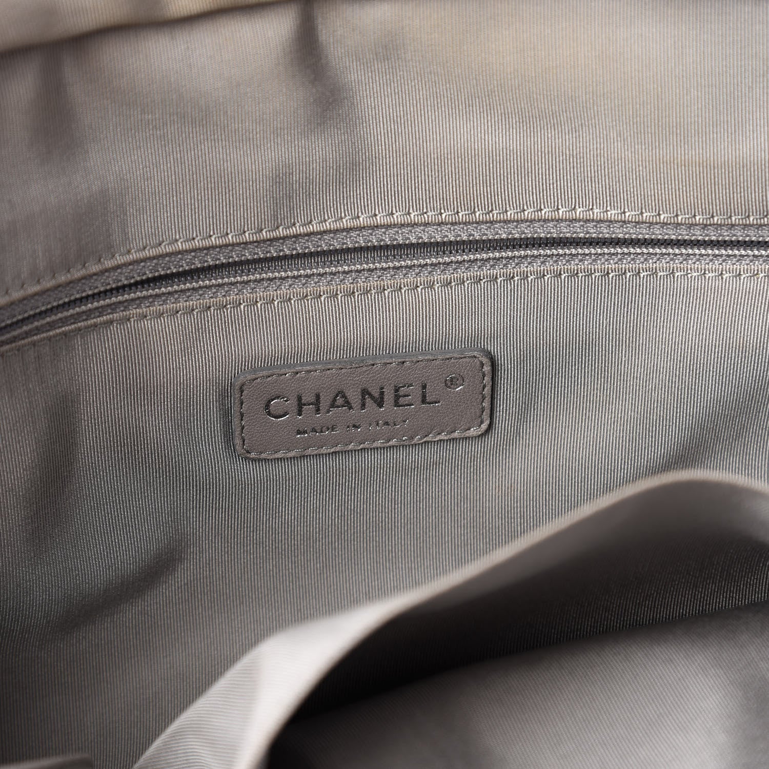 Chanel Nylon Quilted Tweed Stitch Bubble Camera Case Blue 8 of 11
