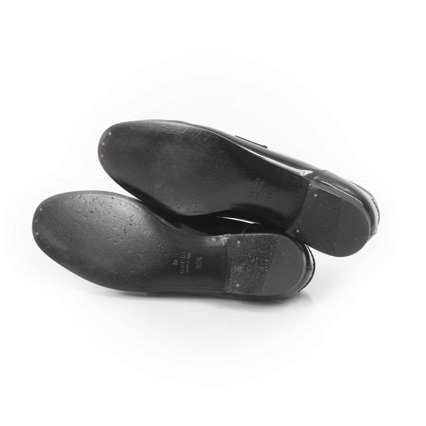 Patent Leather Horsebit Loafers 36.5