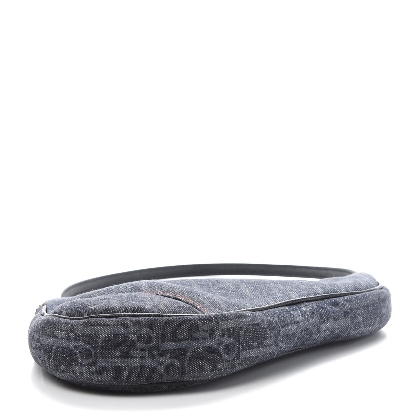 Denim Monogram Mini Saddle Pochette Navy