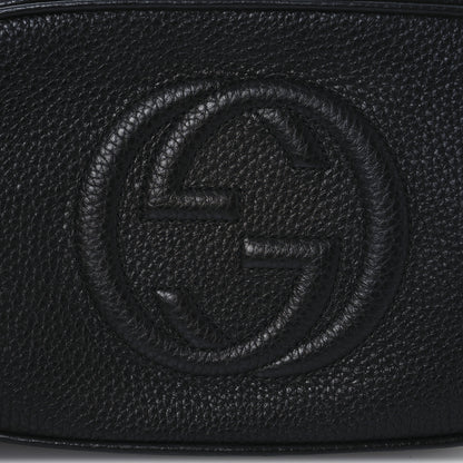 Gucci Pebbled Calfskin Small Soho Disco Bag Black 8 of 10