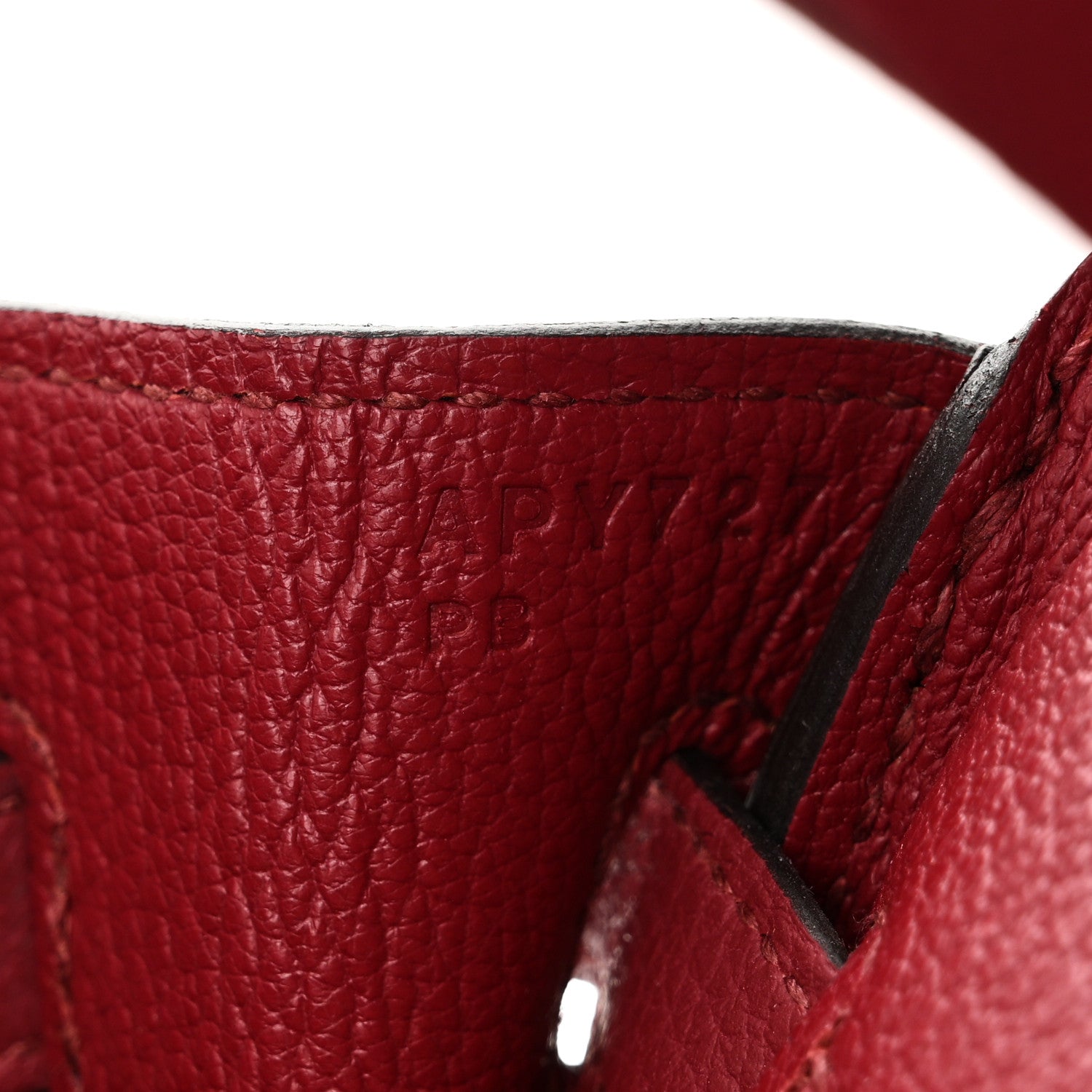 Hermes Togo Birkin 25 Rubis 7 of 10
