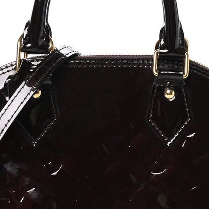 Louis Vuitton Vernis Alma BB Amarante 7 of 9