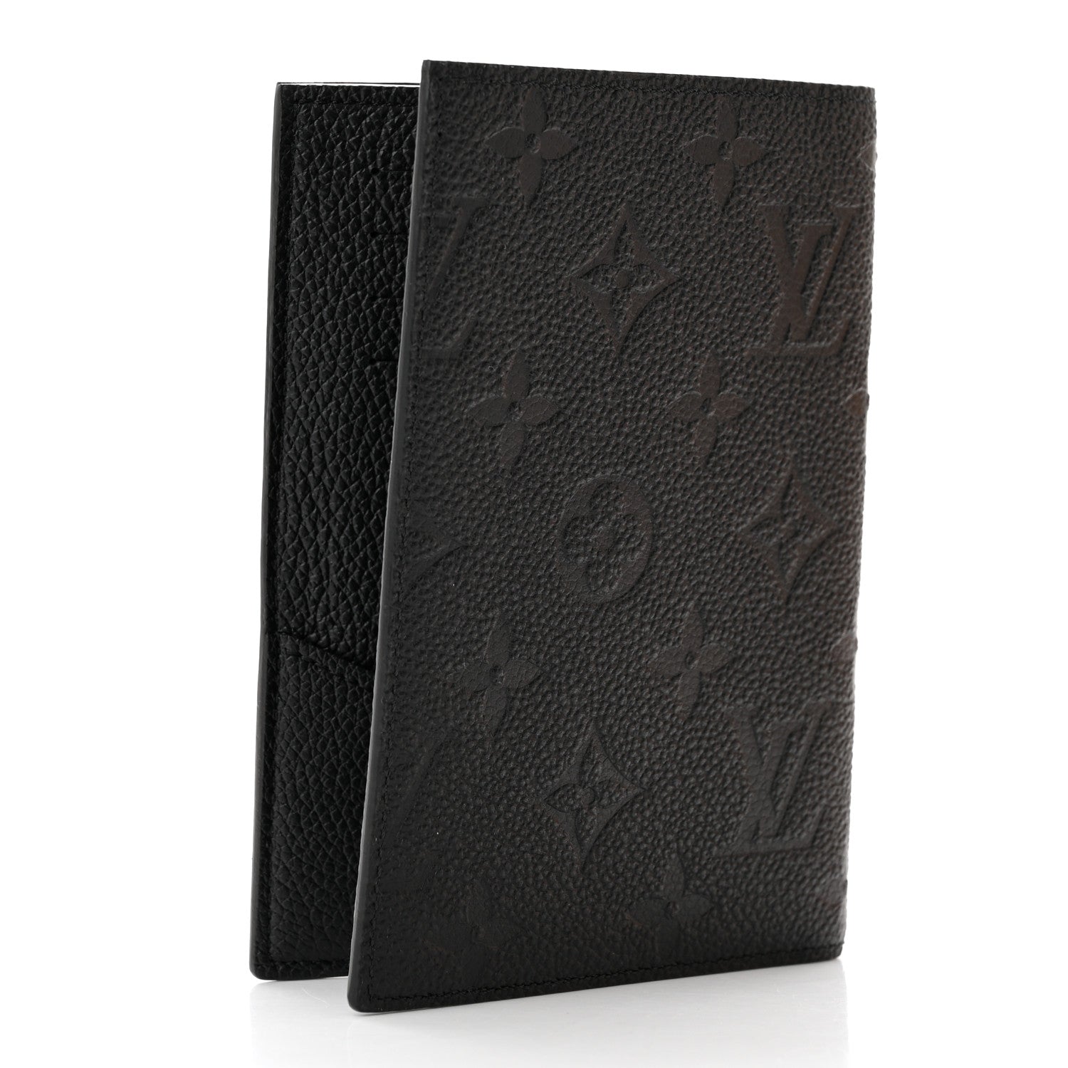 Louis Vuitton Empreinte Monogram Passport Cover Black 3 of 8