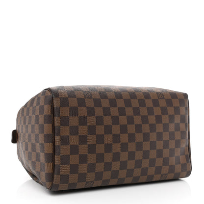 Louis Vuitton Damier Ebene Speedy 30 4 of 12