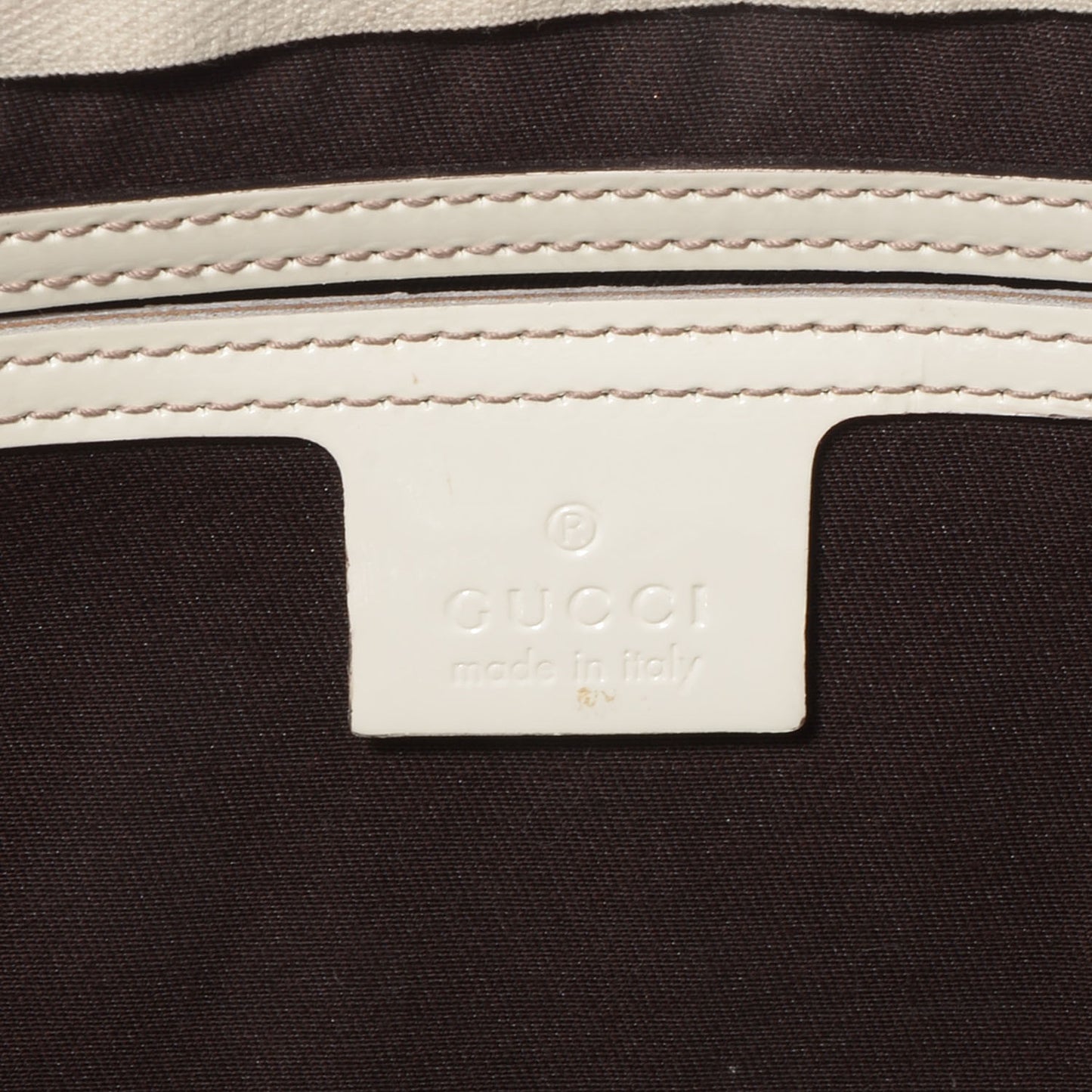 GG Plus Monogram Medium Joy Boston Off White