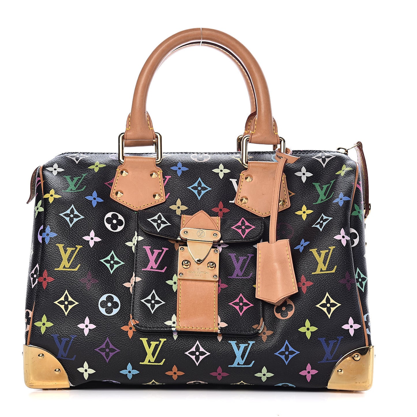 Monogram Multicolor Speedy 30 Black