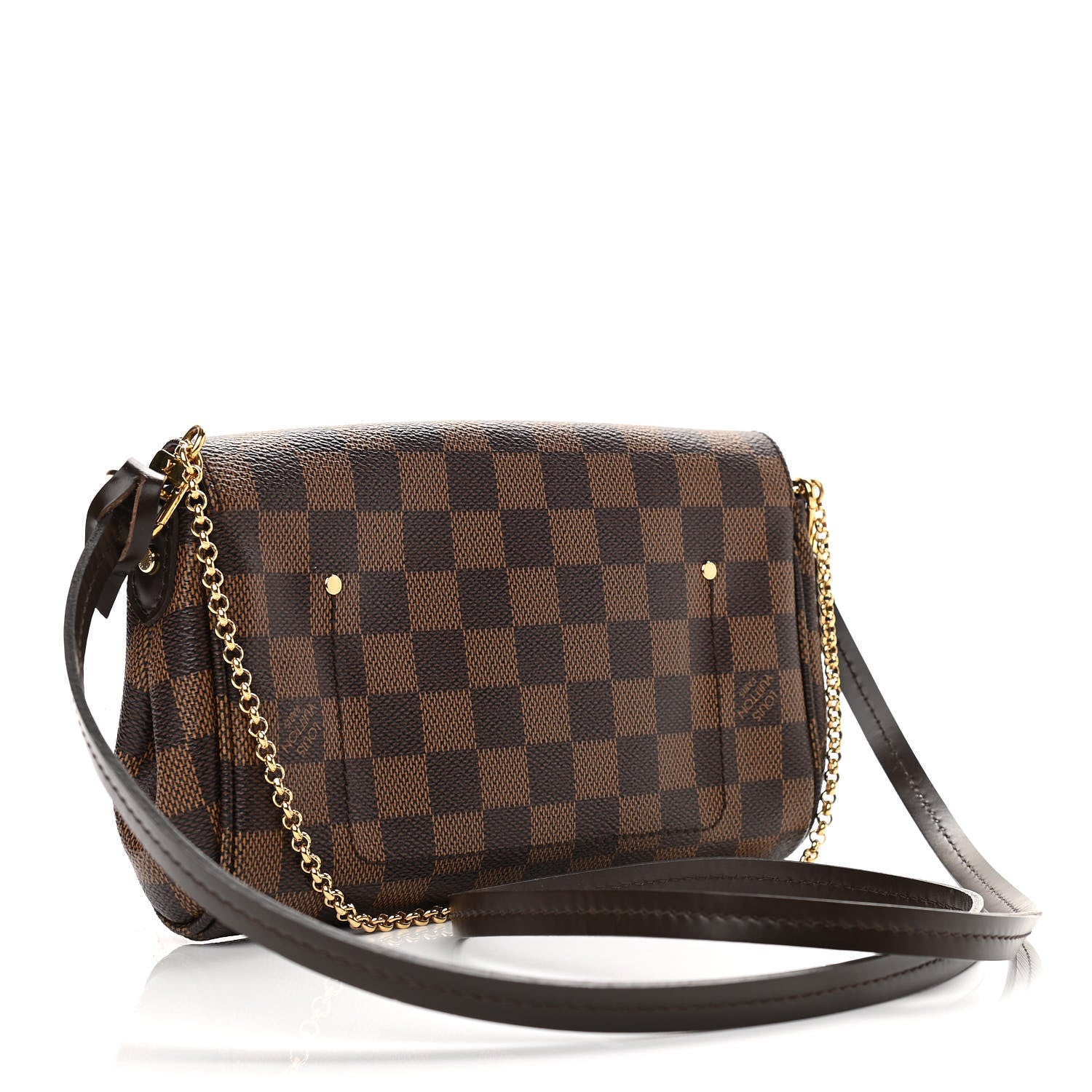 Louis Vuitton Damier Ebene Favorite PM 3 of 13