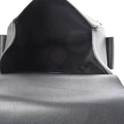 Christian Dior Grained Calfskin Saddle Backpack Black 4 of 10